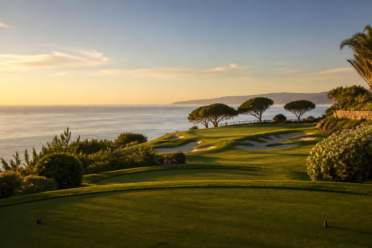 Golf con vistas al mar en el entorno de Sitges